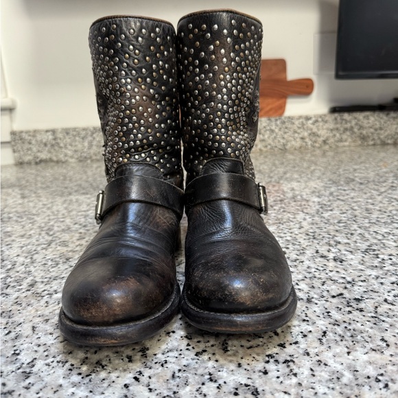 Frye Jenna Skull Boots - Picture 4 of 11